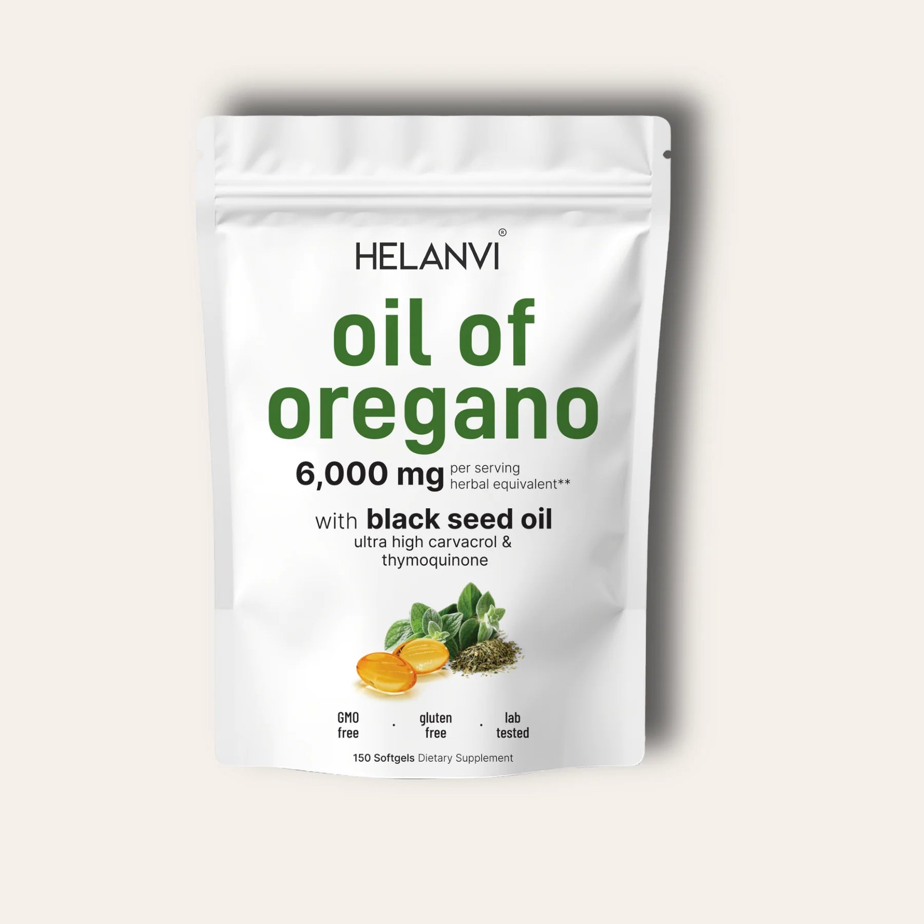 Micro Nutrients™ Oil of Oregano with Black seed Oil Soft Gels