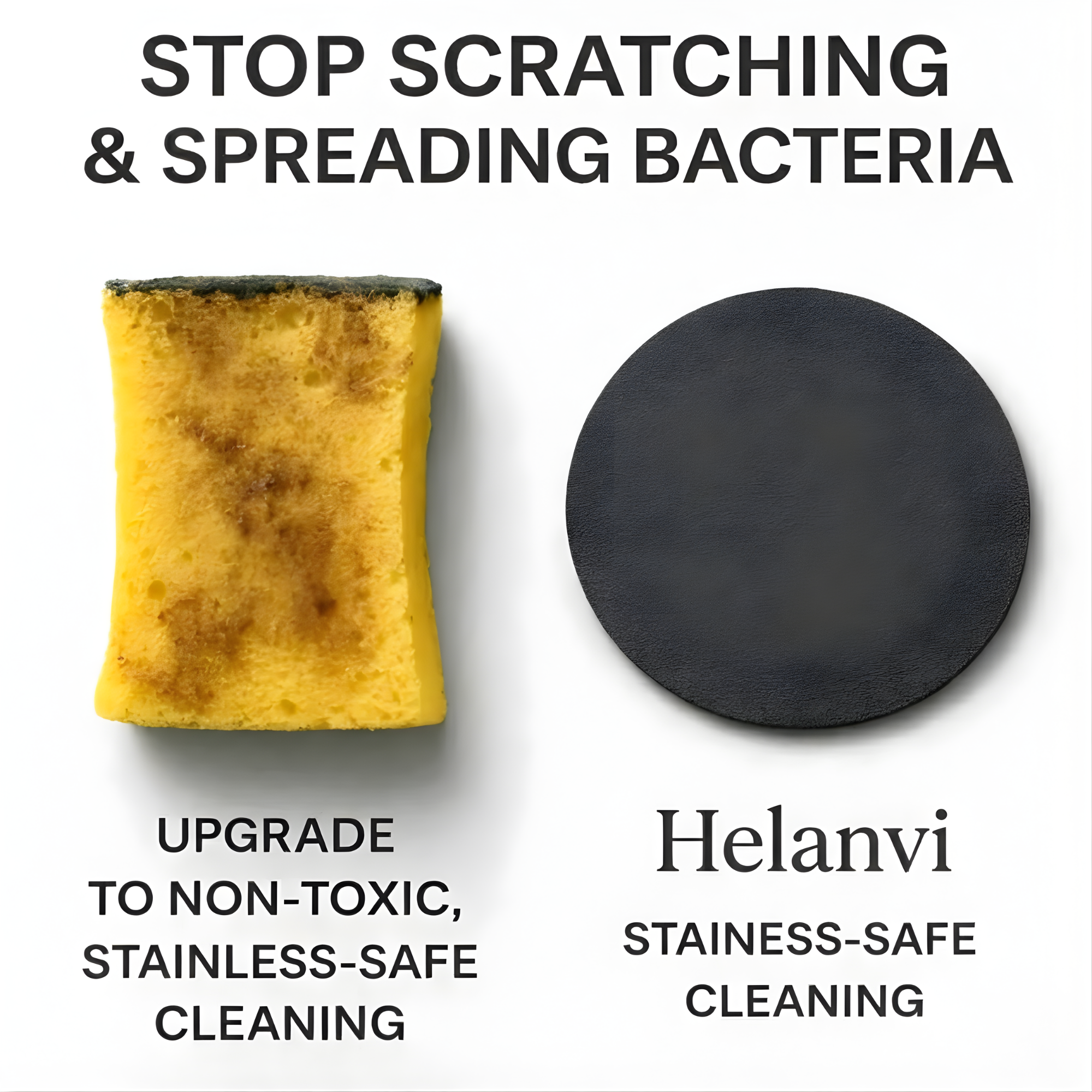 Helanvi Sponge for Stainless Steel