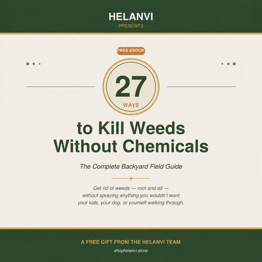 The Chemical-Free Lawn Ebook — 27 Ways to Kill Weeds Without Chemicals
