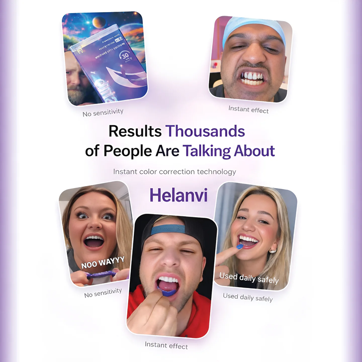 Purple Teeth Whitening Strips