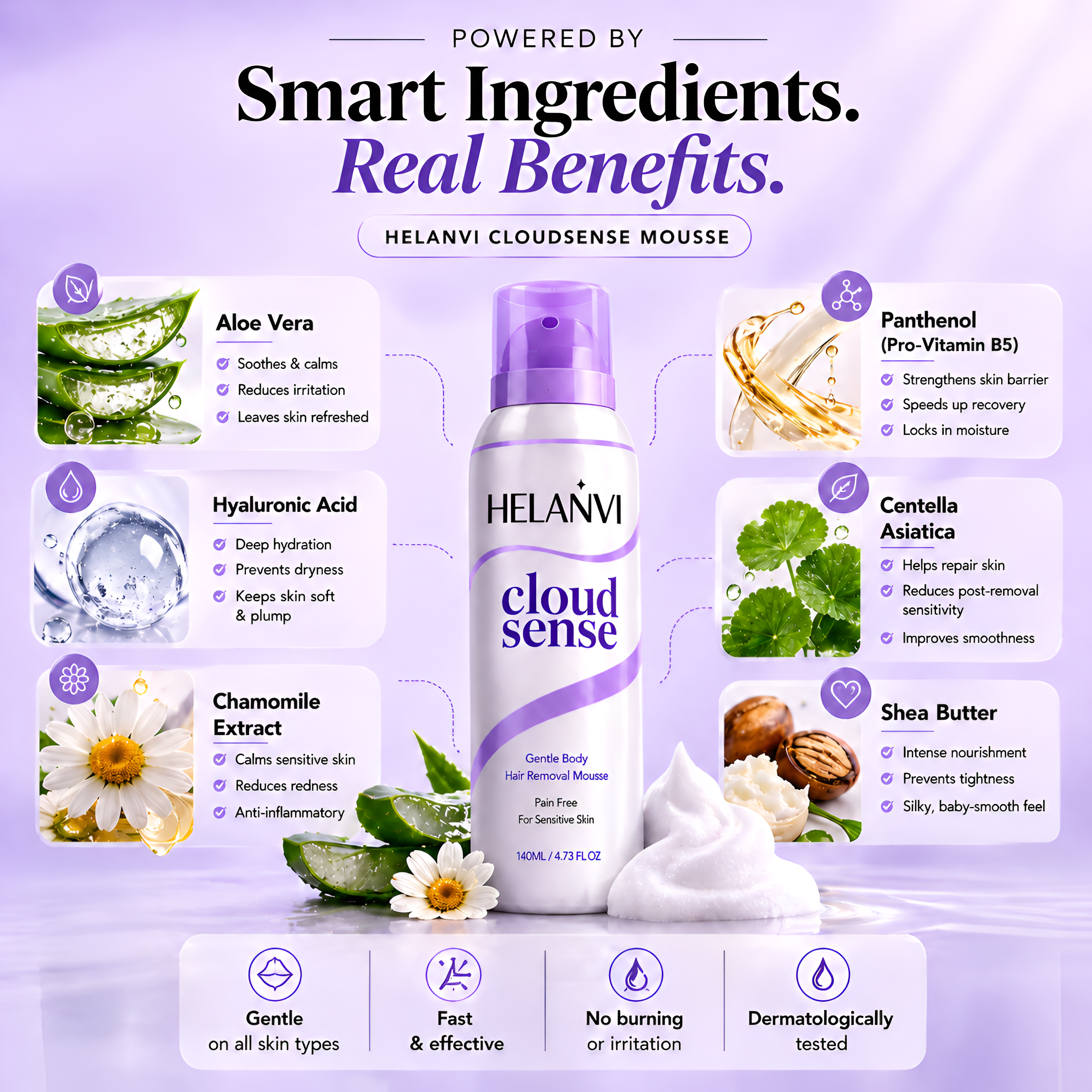 Helanvi Pain-Free Hair Removal Cream